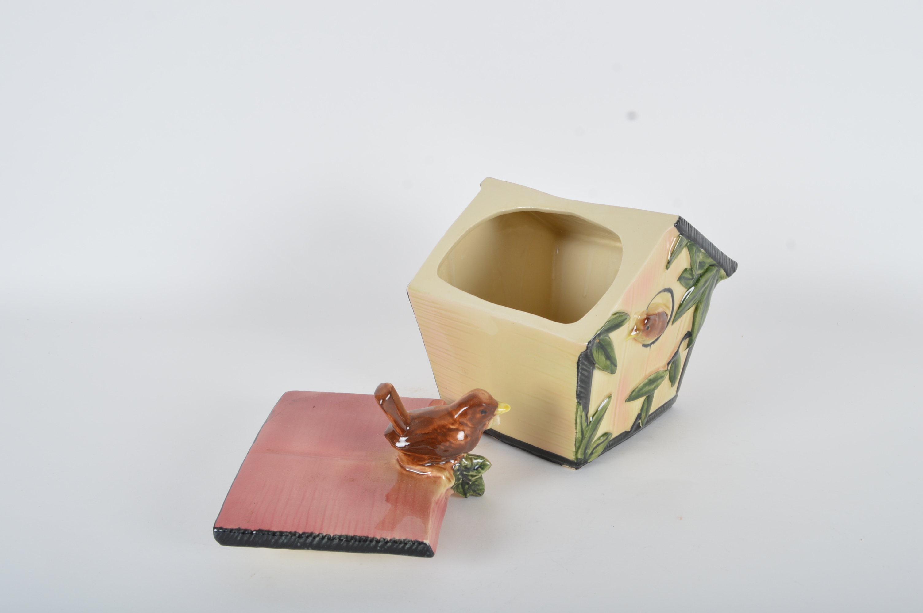 Vintage McCoy Birdhouse Cookie Jar