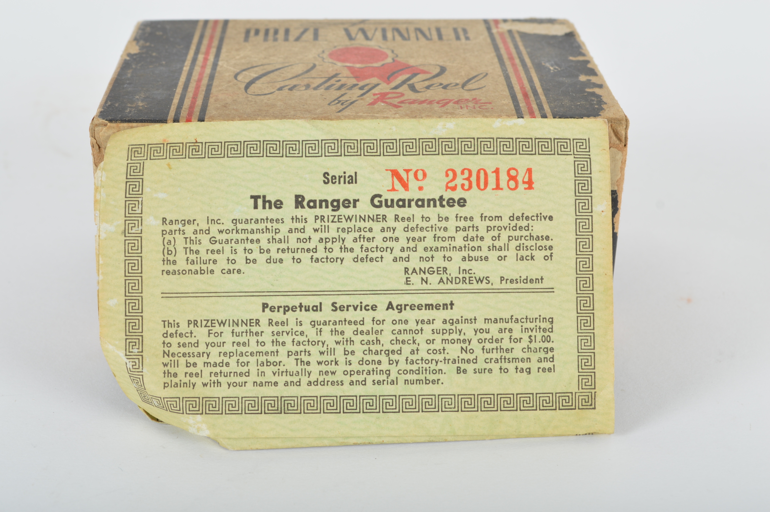 Prize Winner Casting Reel by Ranger