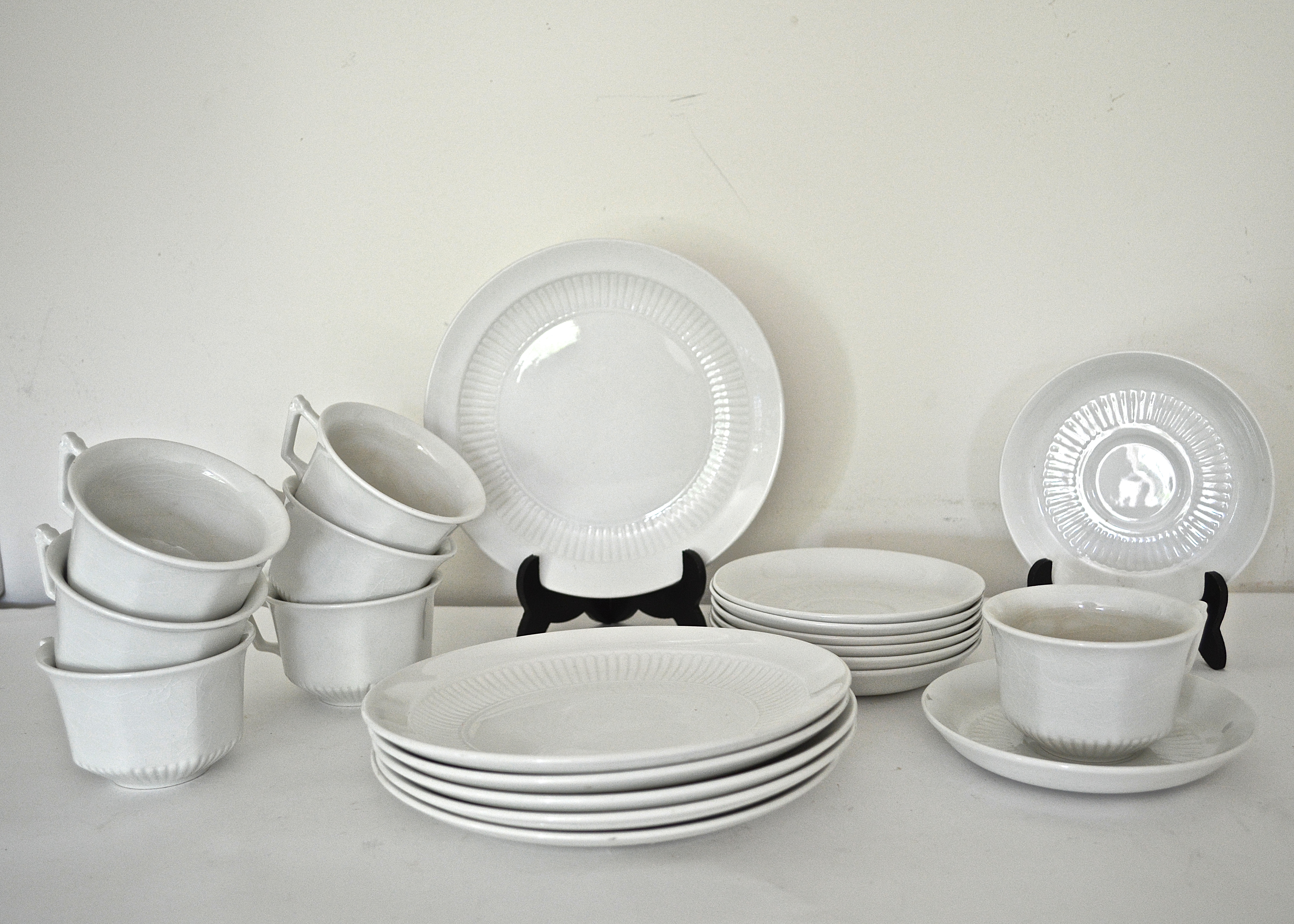 Set of Vintage Adams Ironstone Dishes