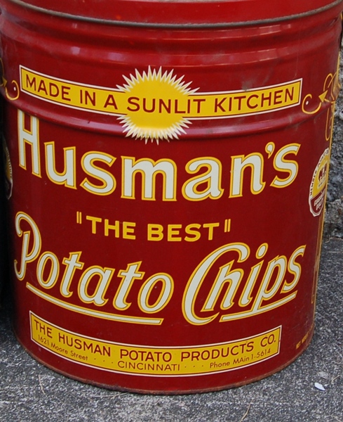 Three Vintage Metal Containers