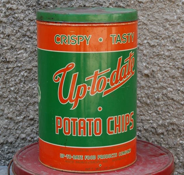 Three Vintage Metal Containers