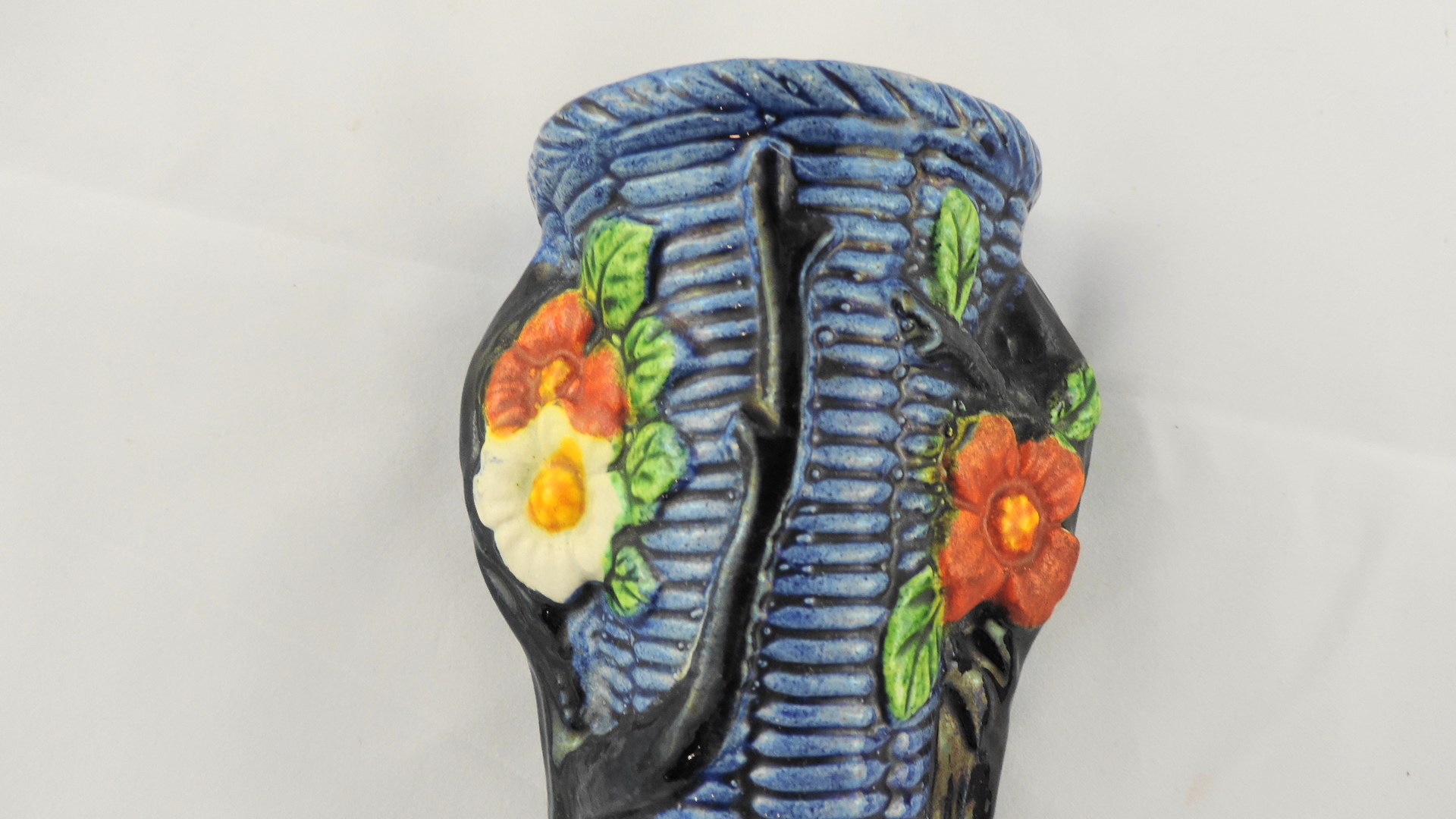 Two Vintage Wall Pockets