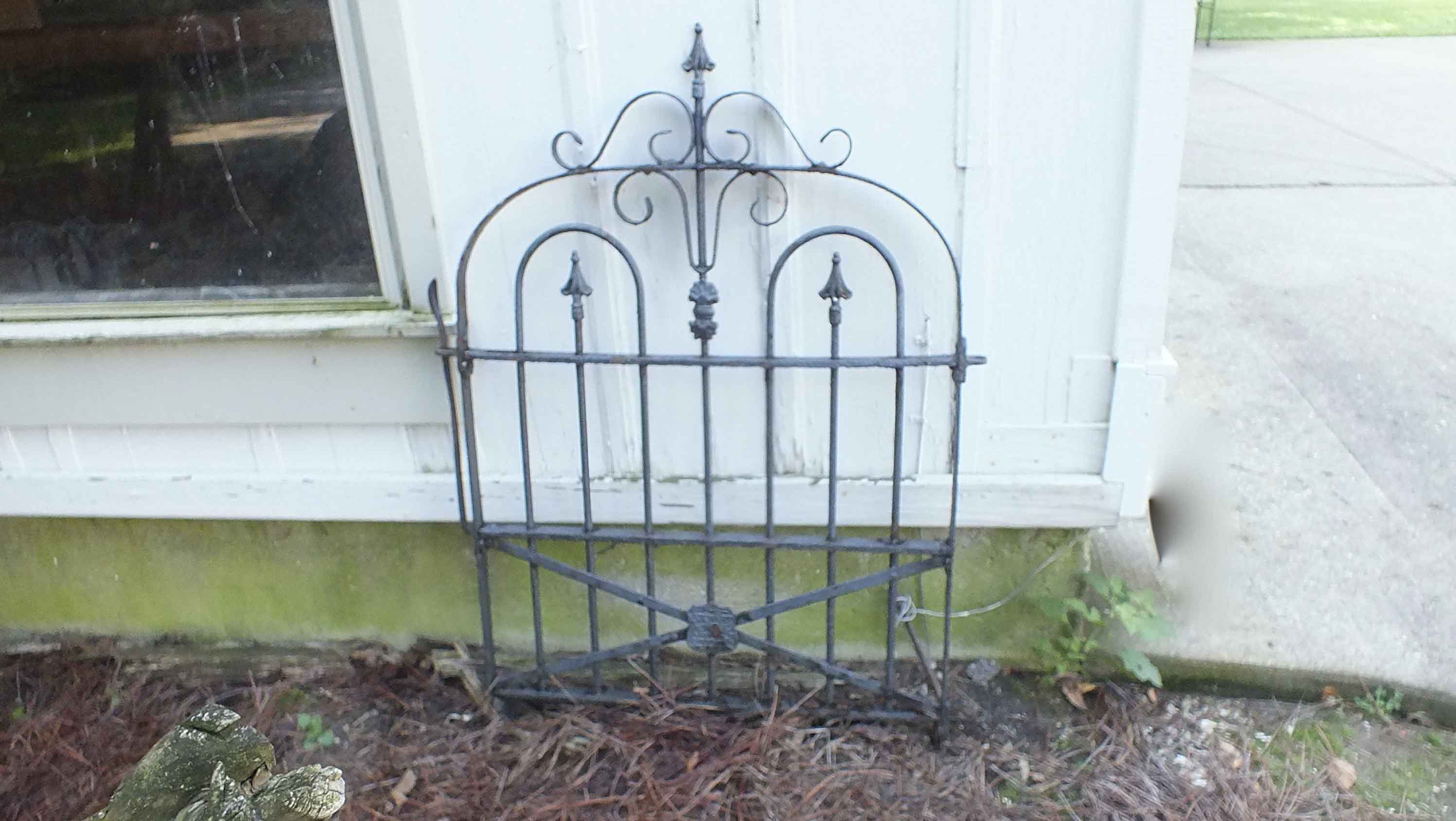 Older Stewart Iron Works Gate and Fence Sections