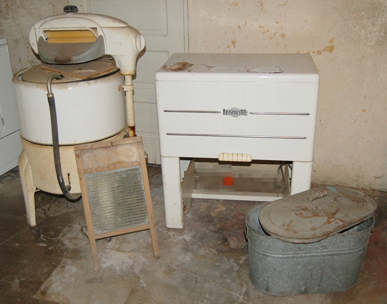 Vintage Ironrite and Hotpoint Wringer