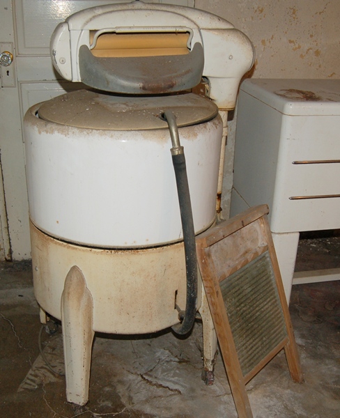 Vintage Ironrite and Hotpoint Wringer