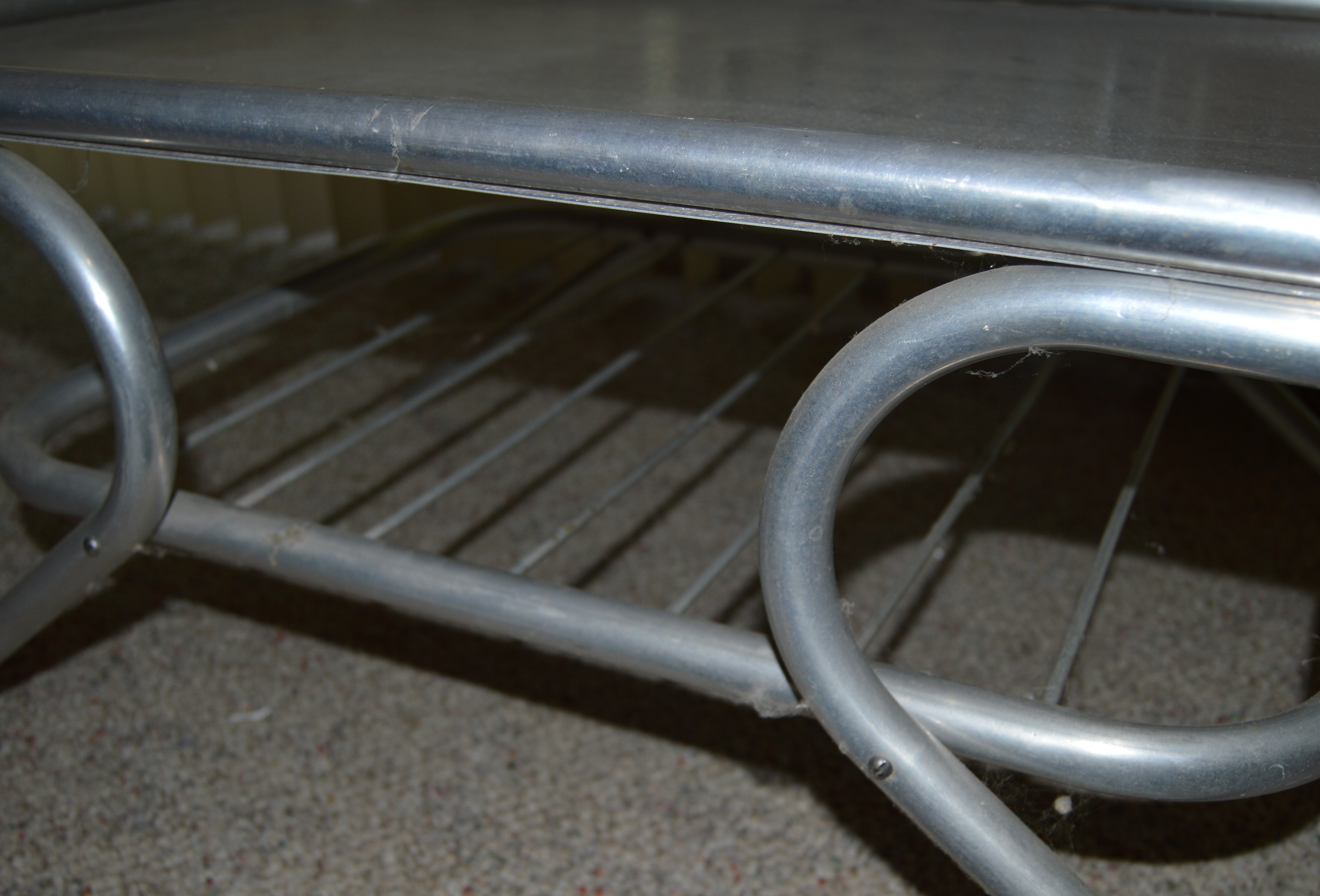 Modern Aluminum Outdoor Coffee Table