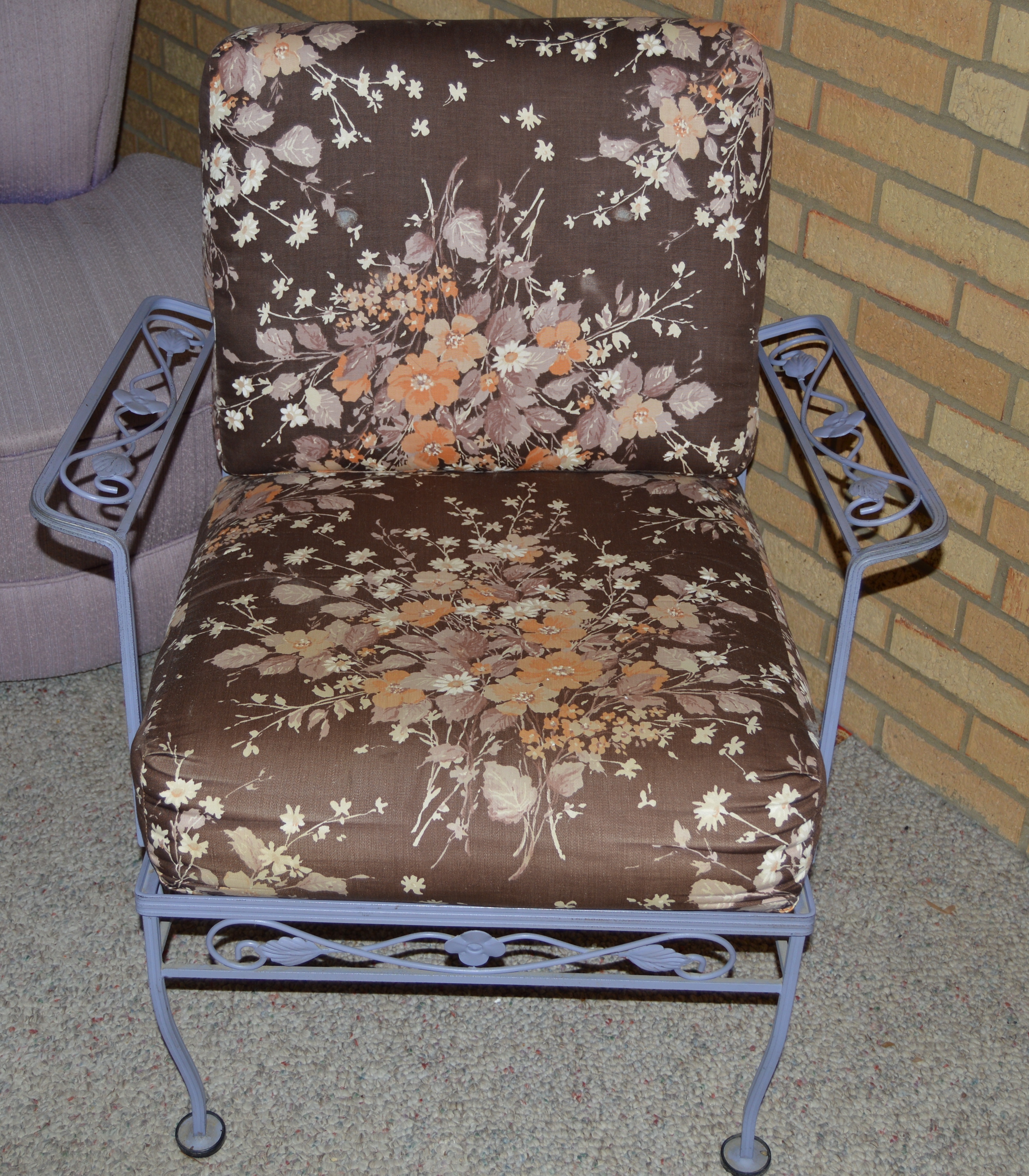 Vintage Wrought Iron Patio Set