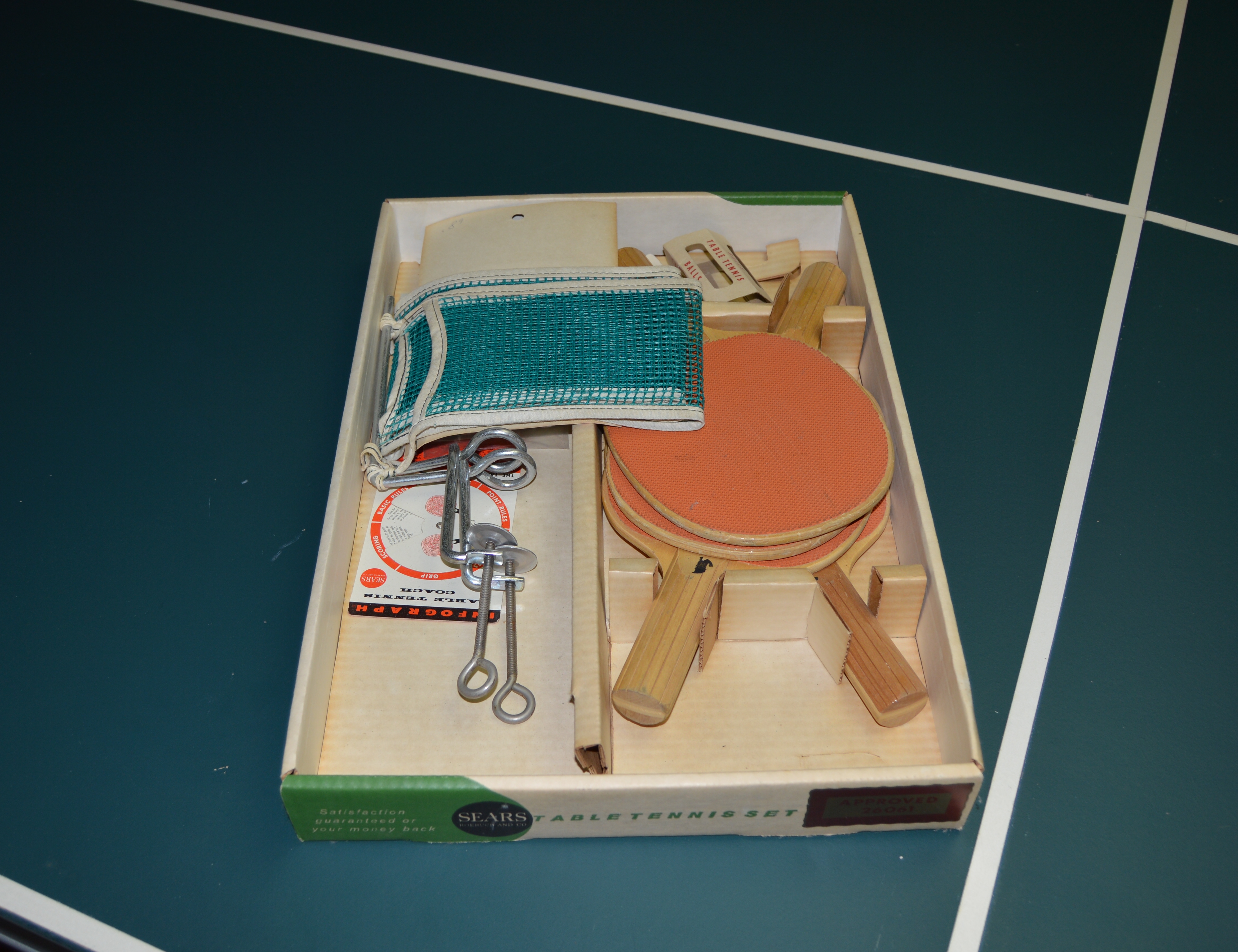 Vintage Ping Pong Table