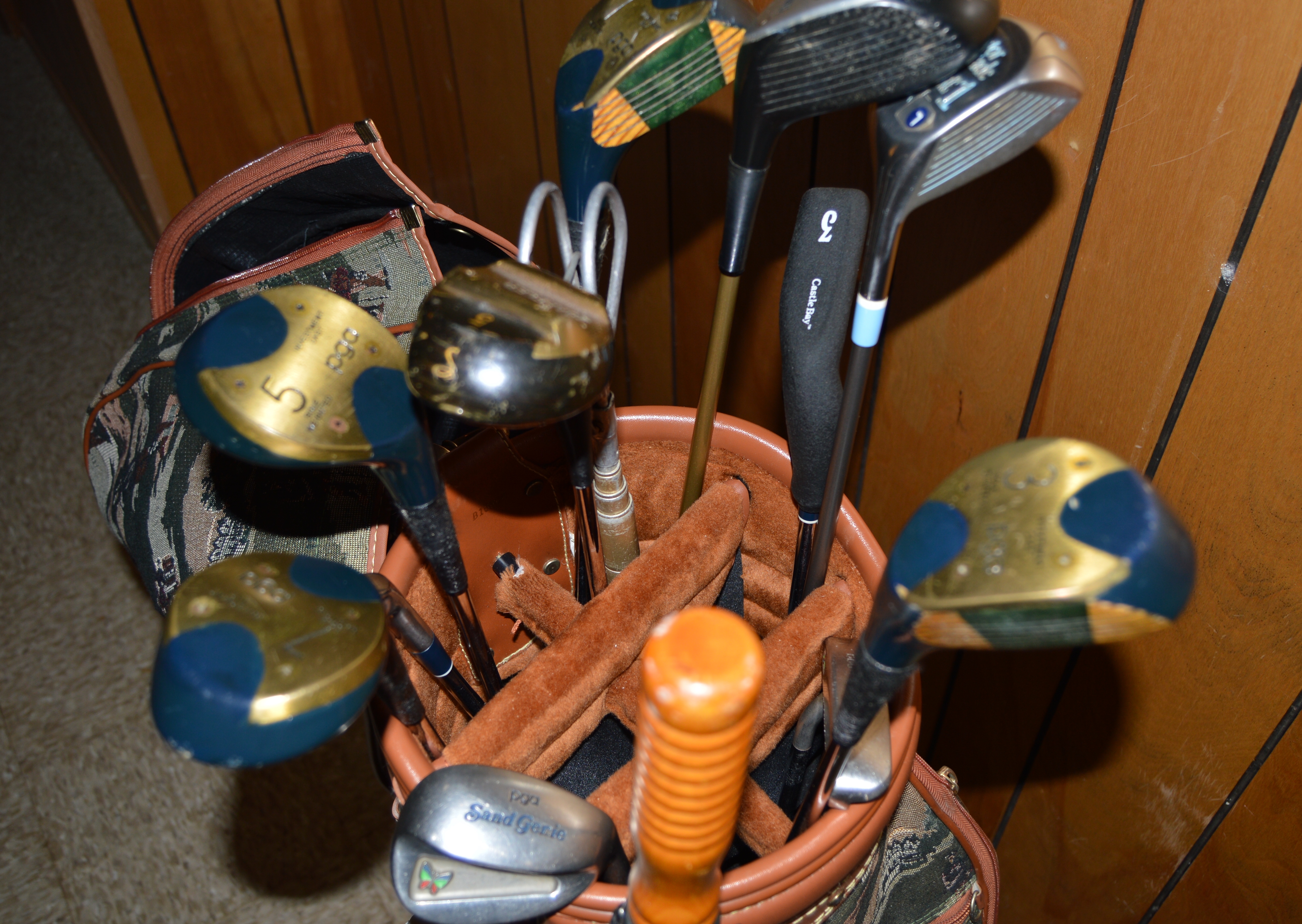 Set of Vintage Golf Clubs