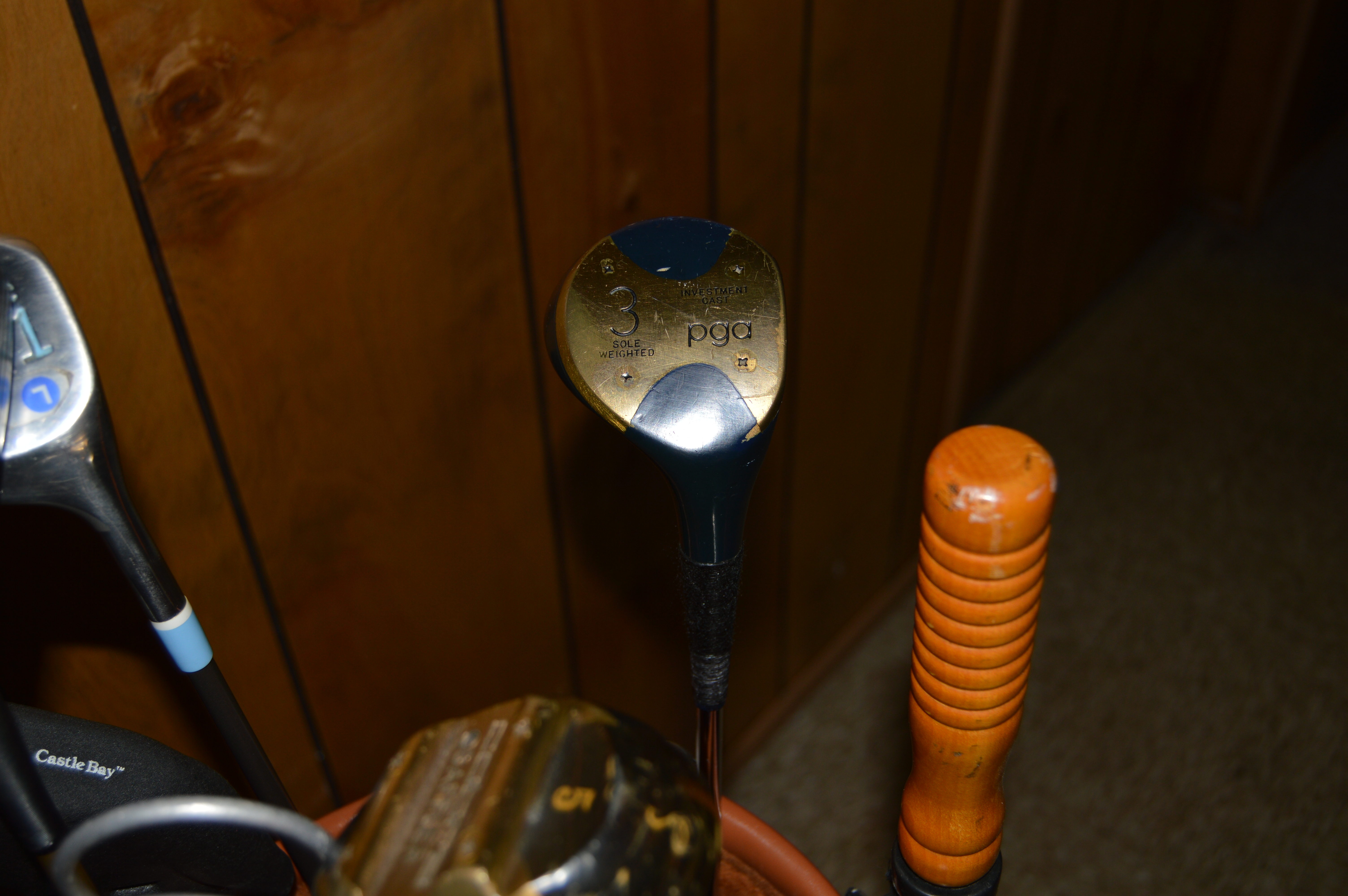 Set of Vintage Golf Clubs