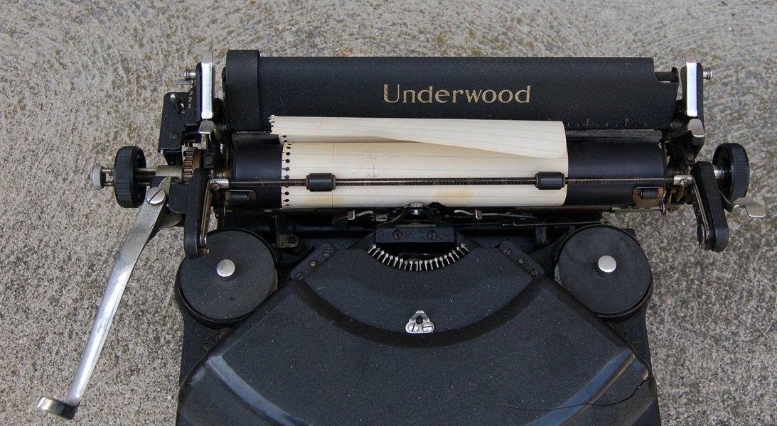 Underwood Noiseless Typewriter