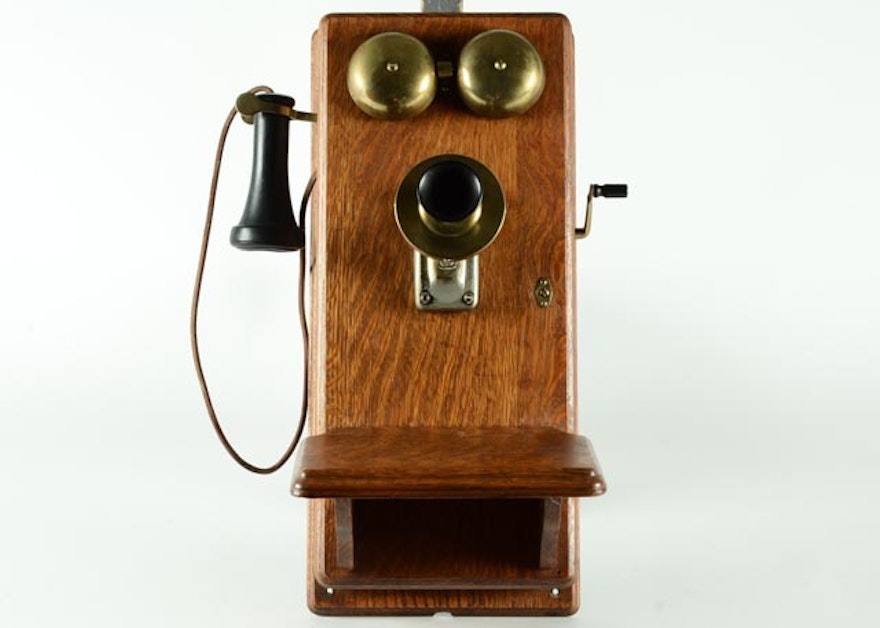 1919 Western Electric Wall-Mount Telephone