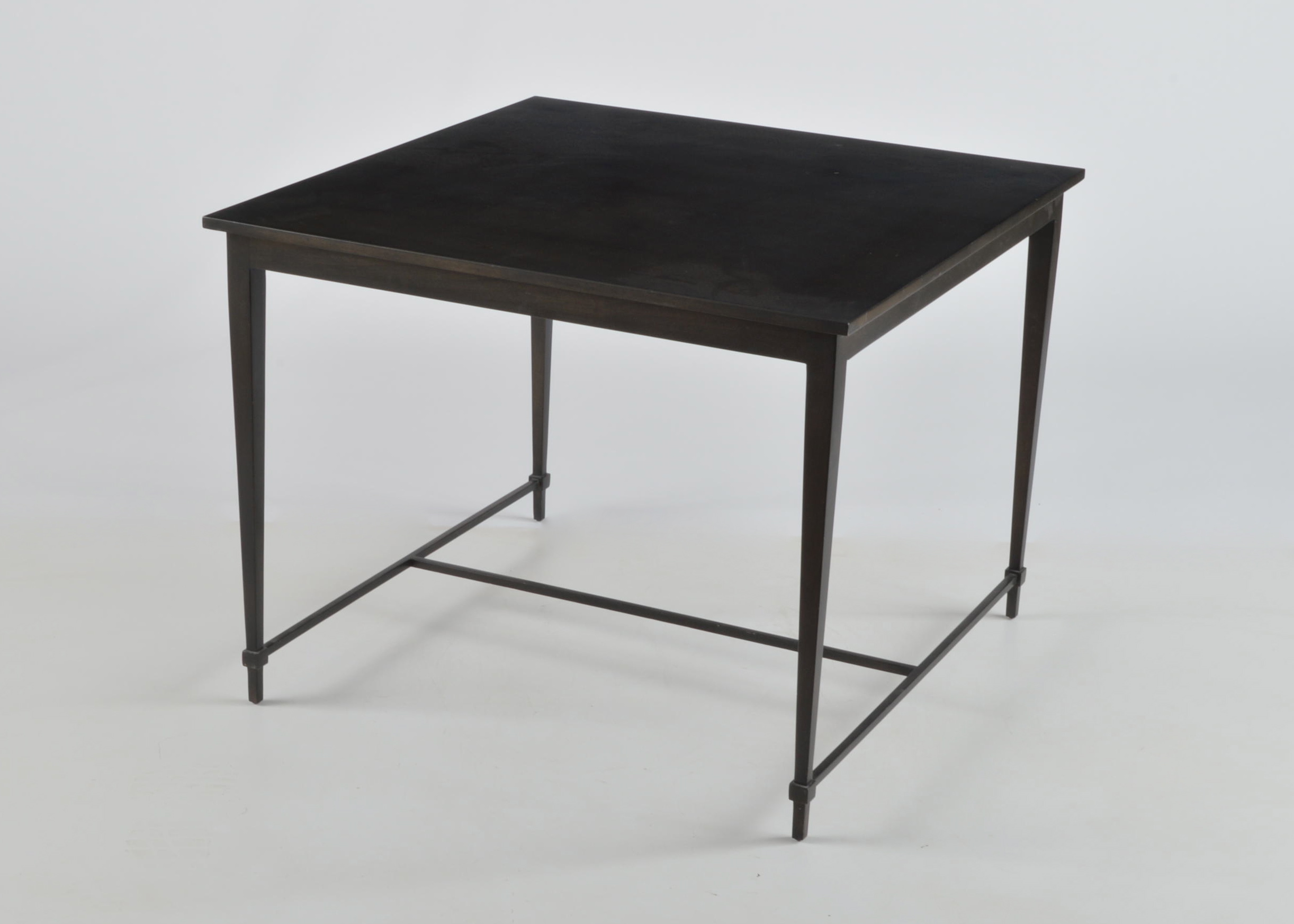 Square Coffee Table with Dark Finish