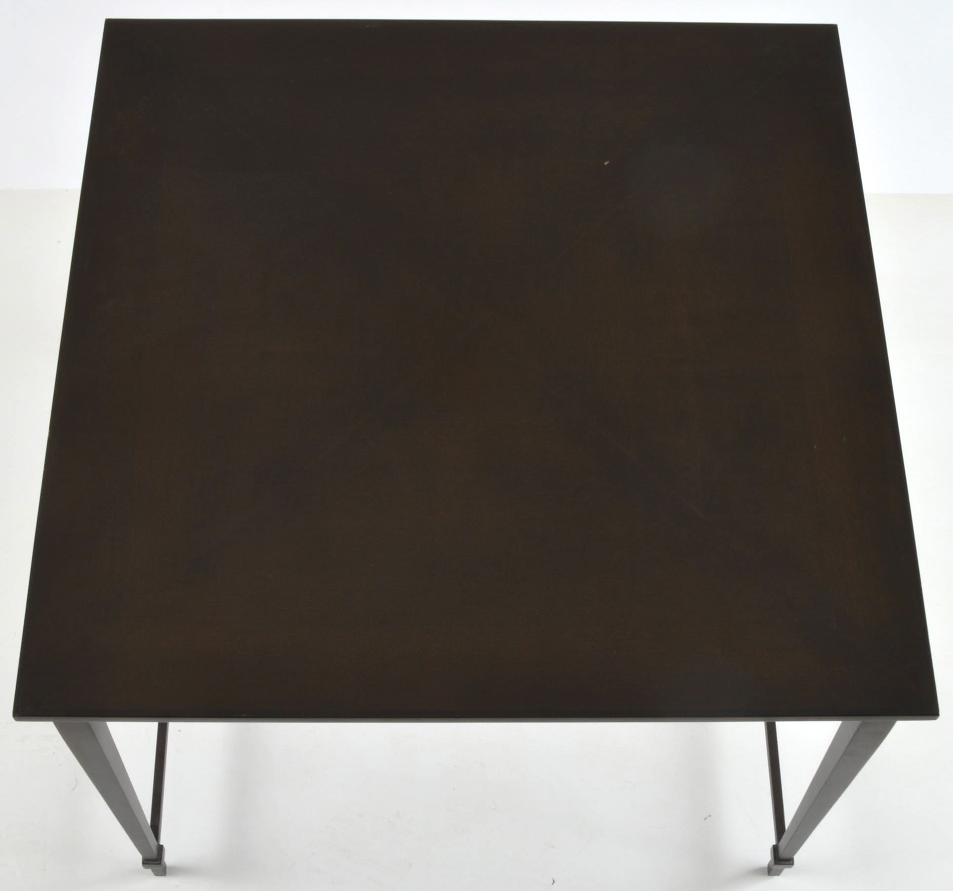 Square Coffee Table with Dark Finish