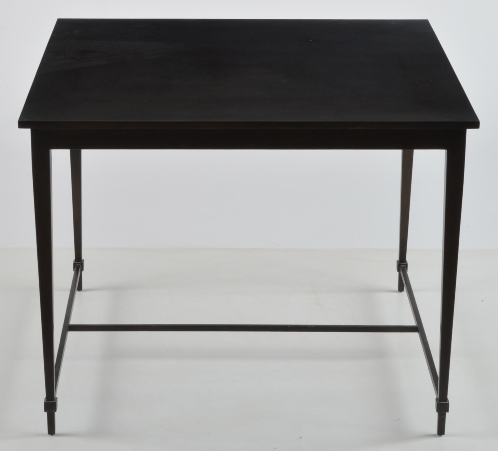 Square Coffee Table with Dark Finish