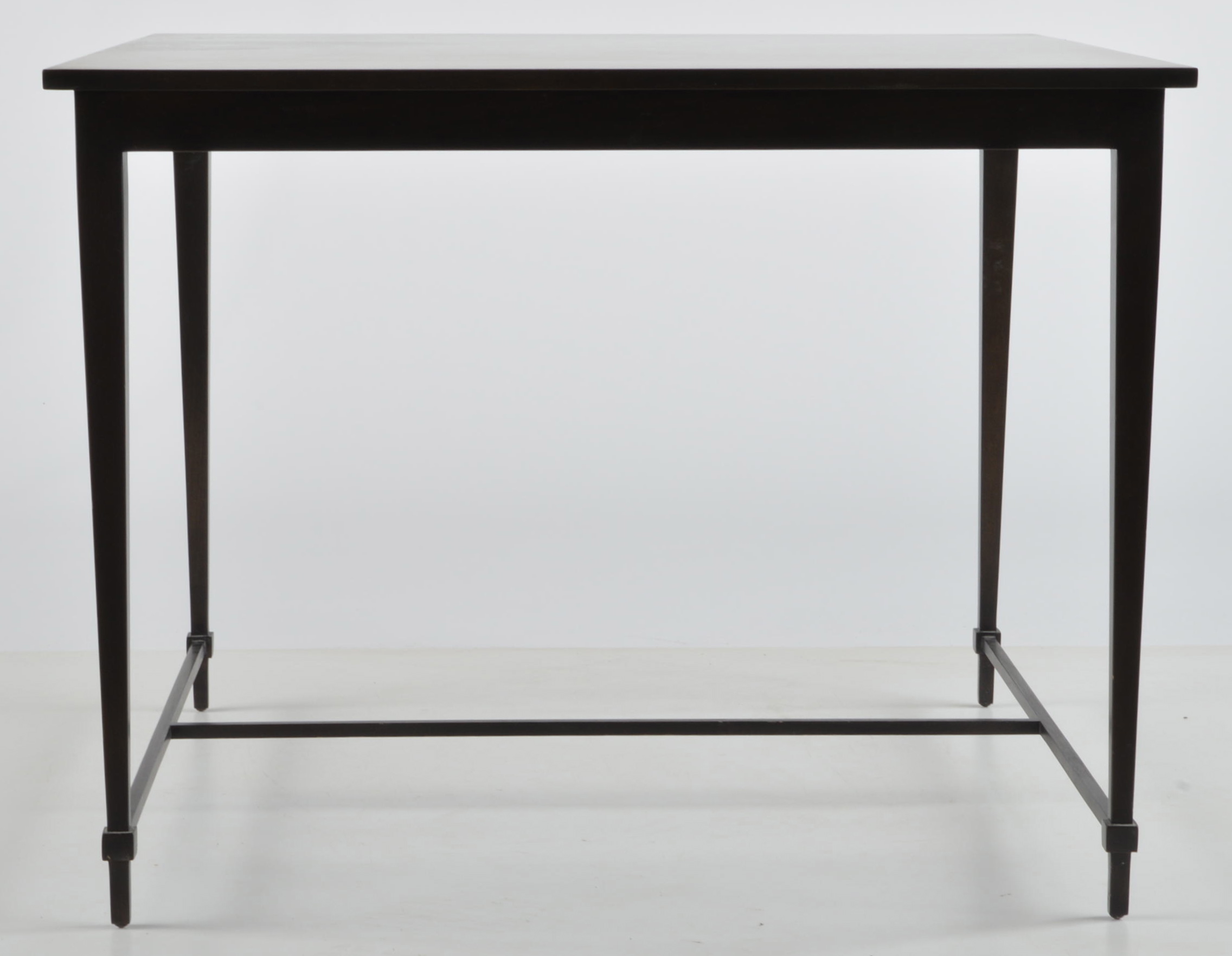 Square Coffee Table with Dark Finish