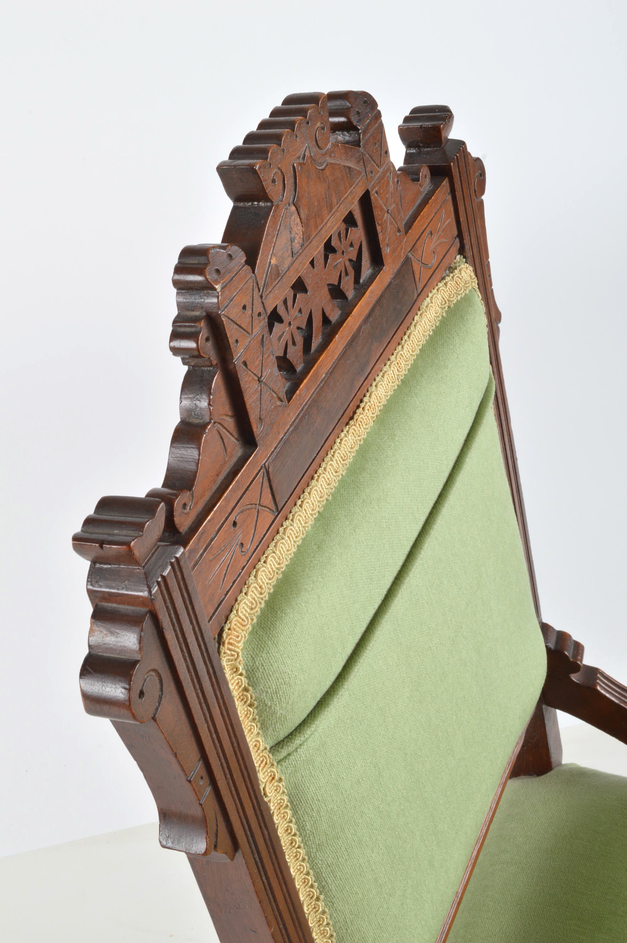 Antique Straight-Back Chair