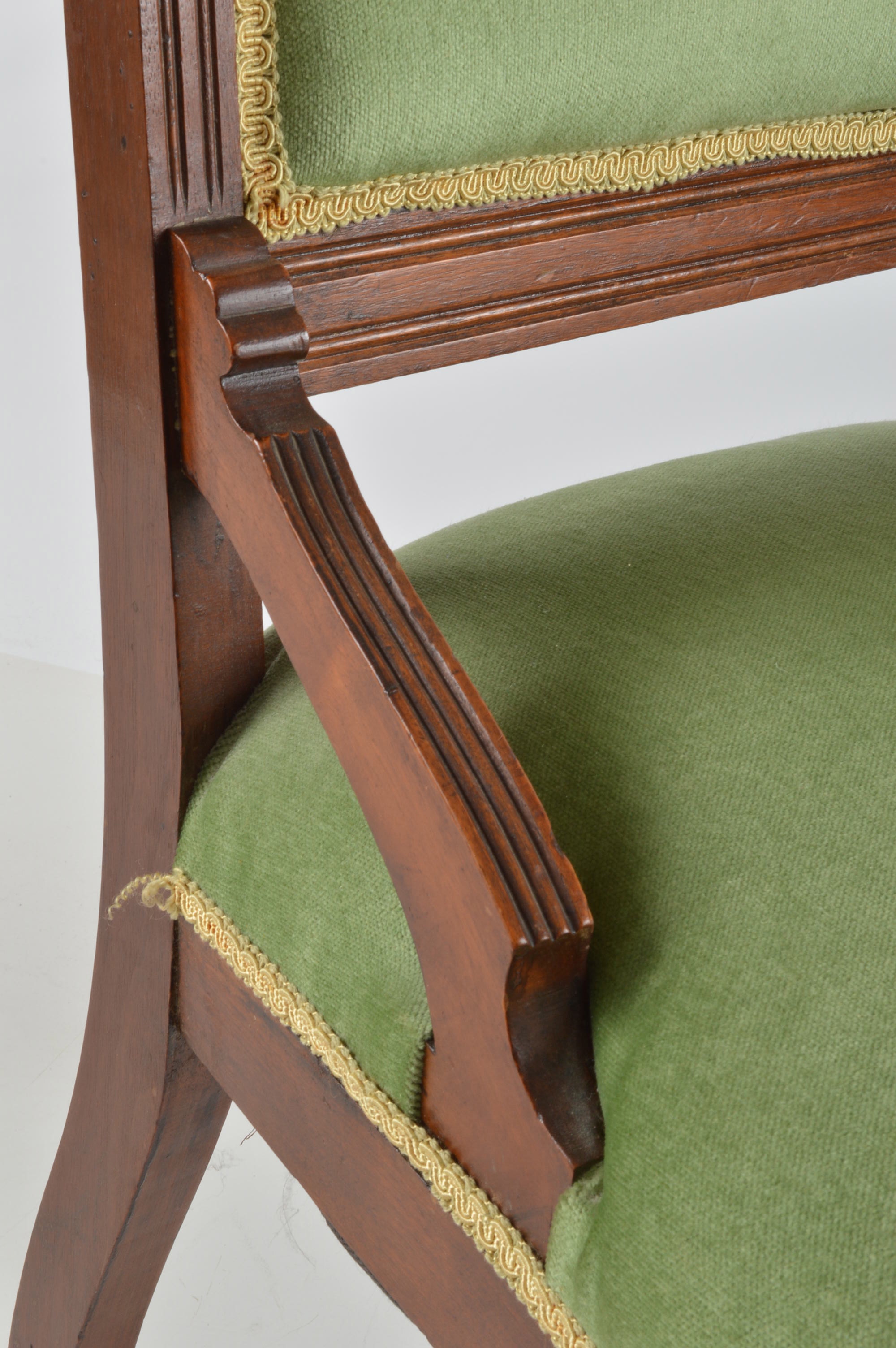 Antique Straight-Back Chair