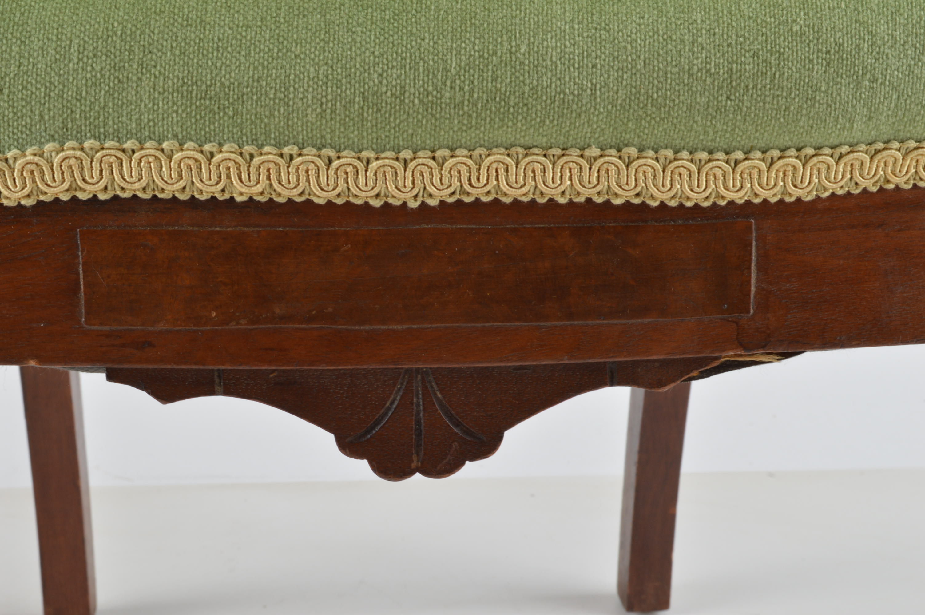 Antique Straight-Back Chair