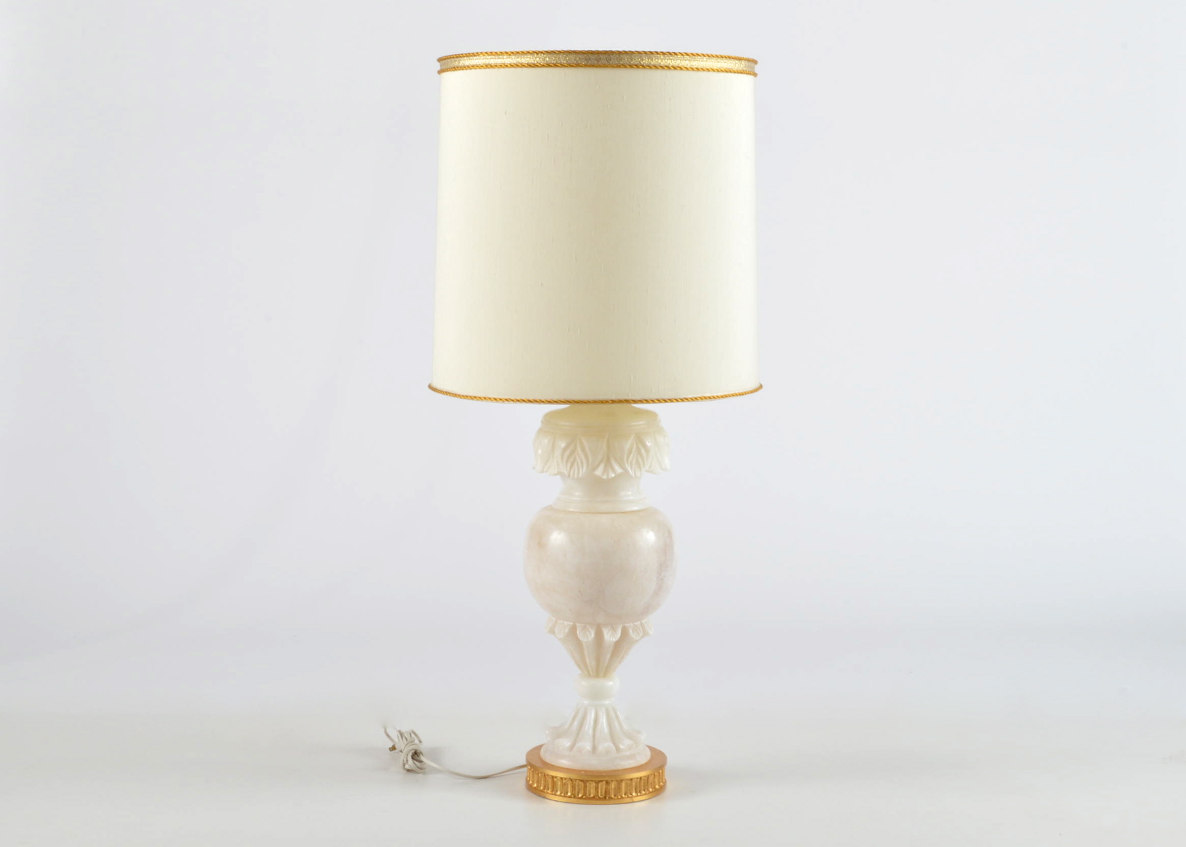 White Alabaster Lamp