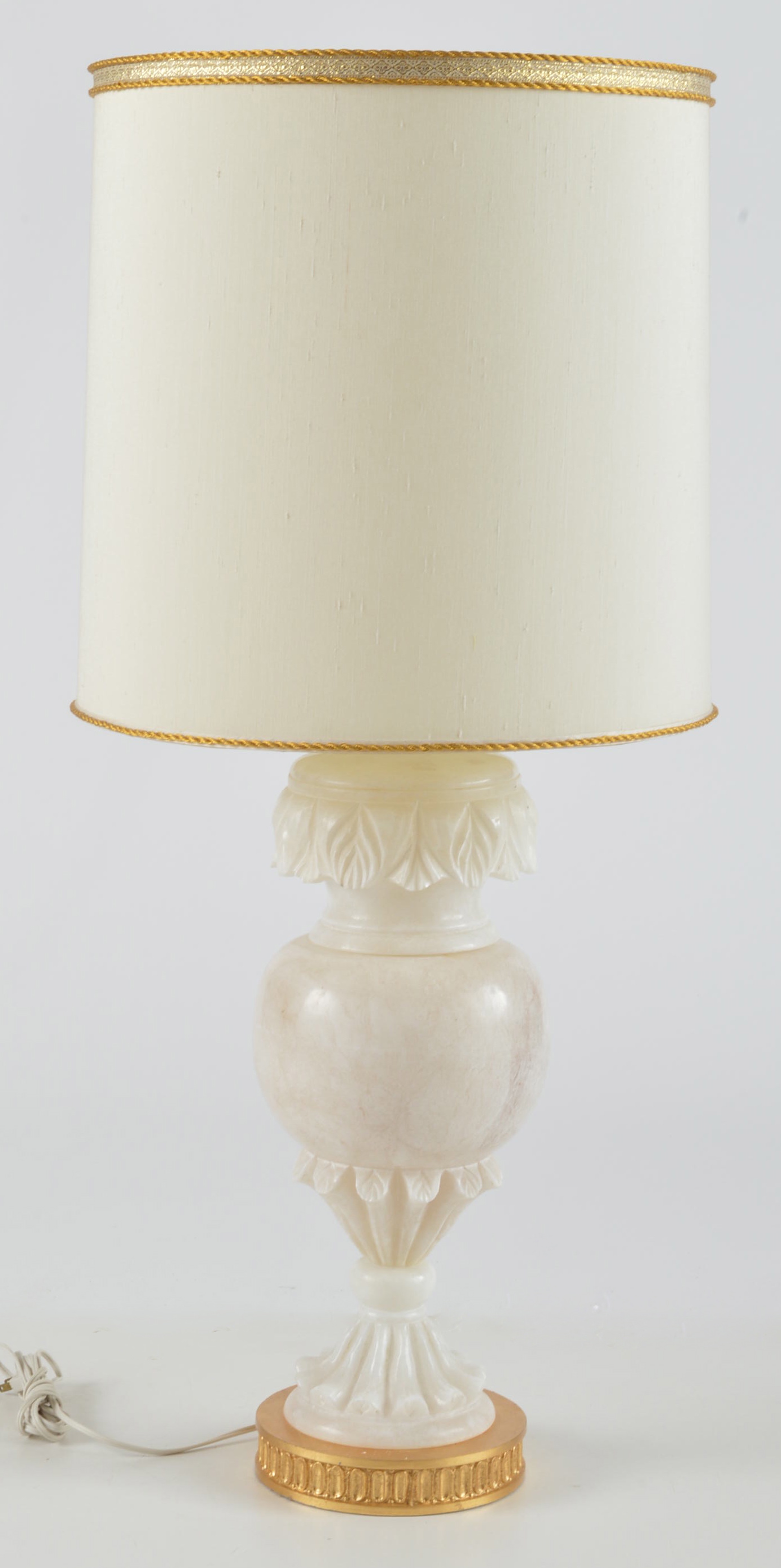 White Alabaster Lamp
