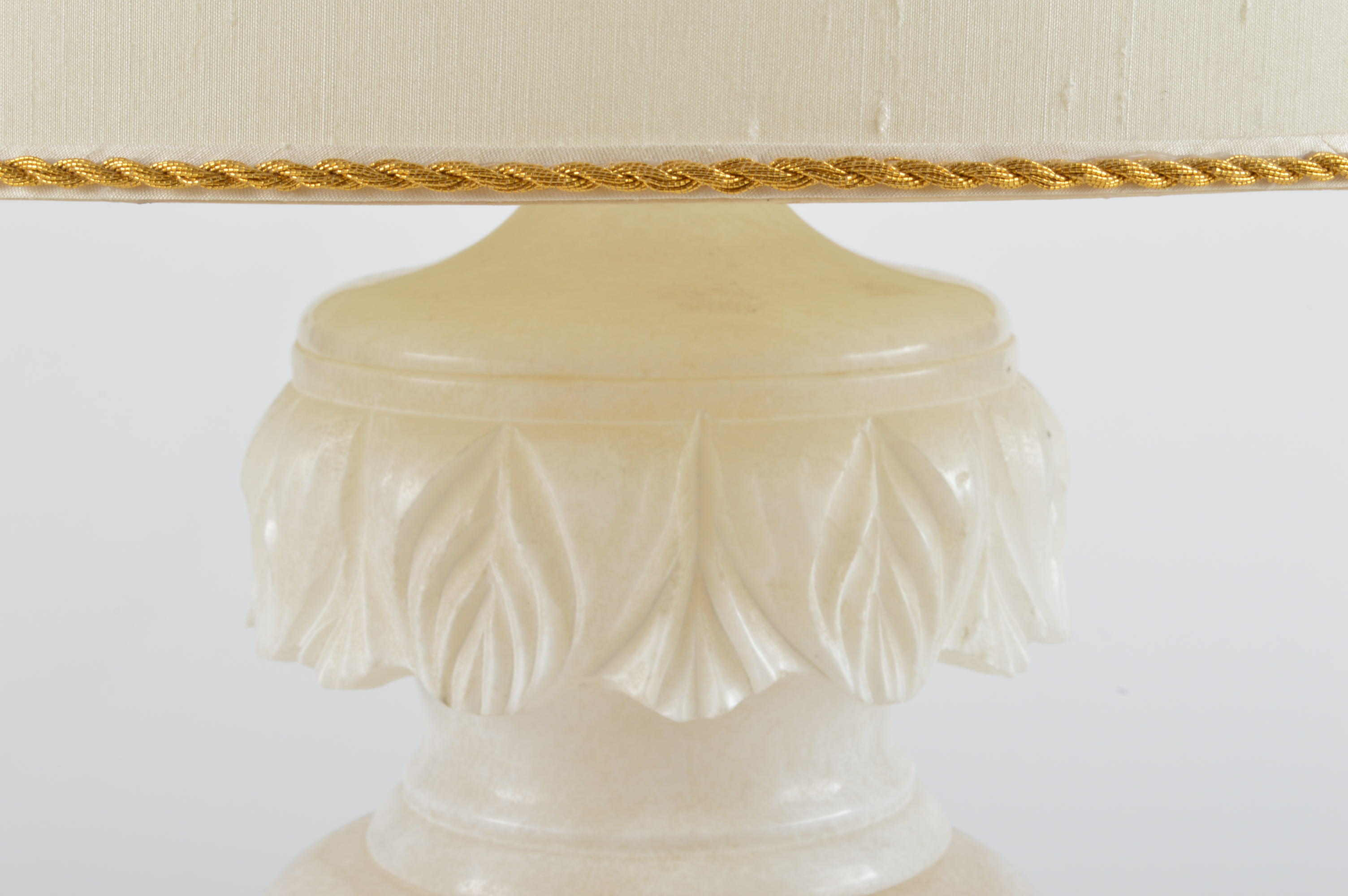 White Alabaster Lamp