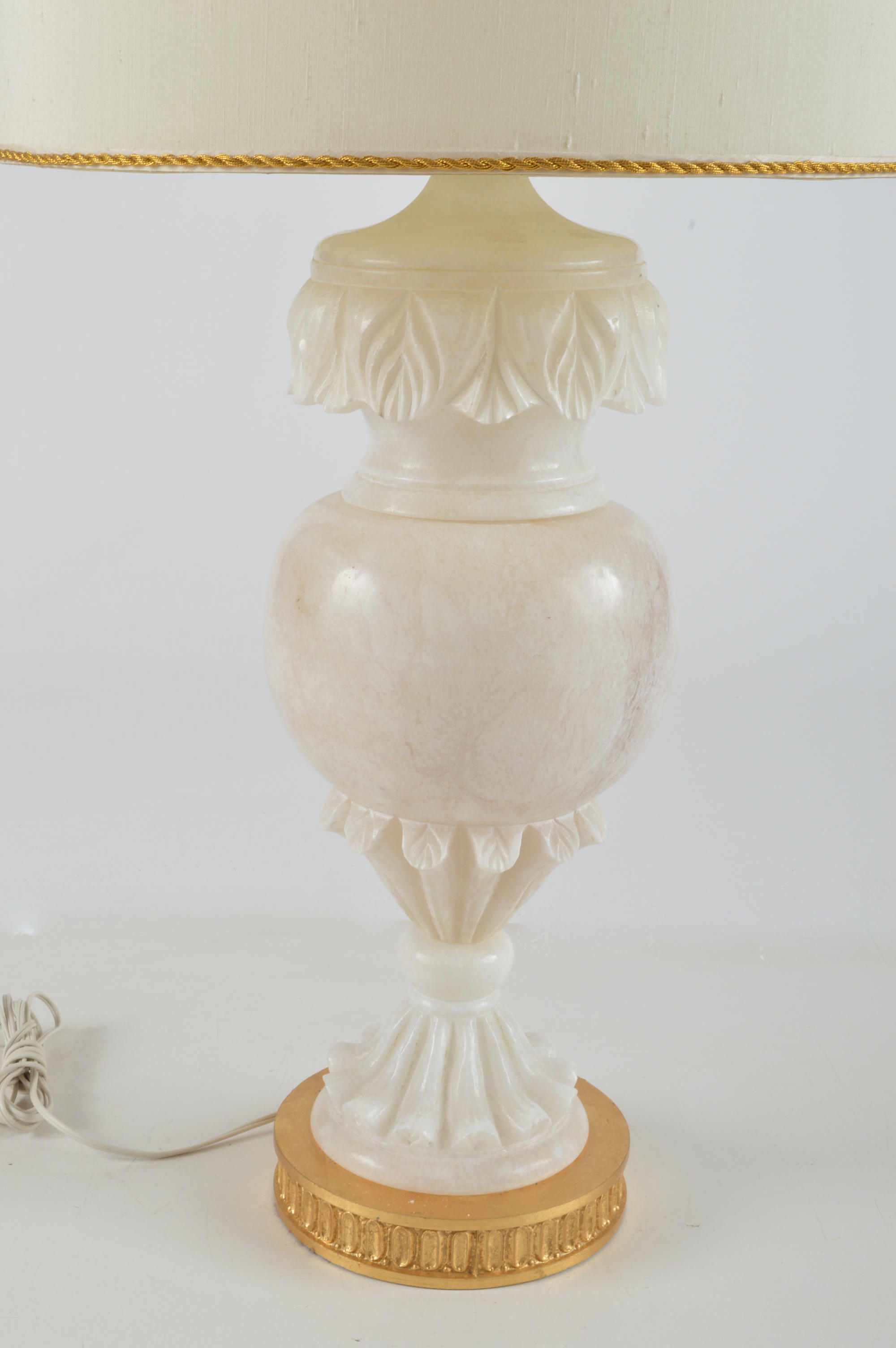 White Alabaster Lamp