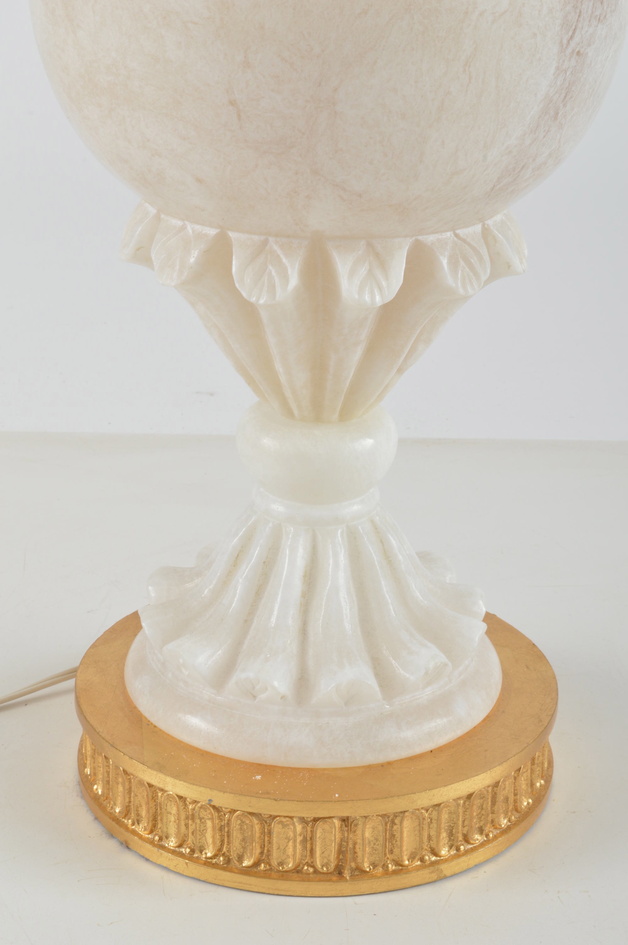 White Alabaster Lamp