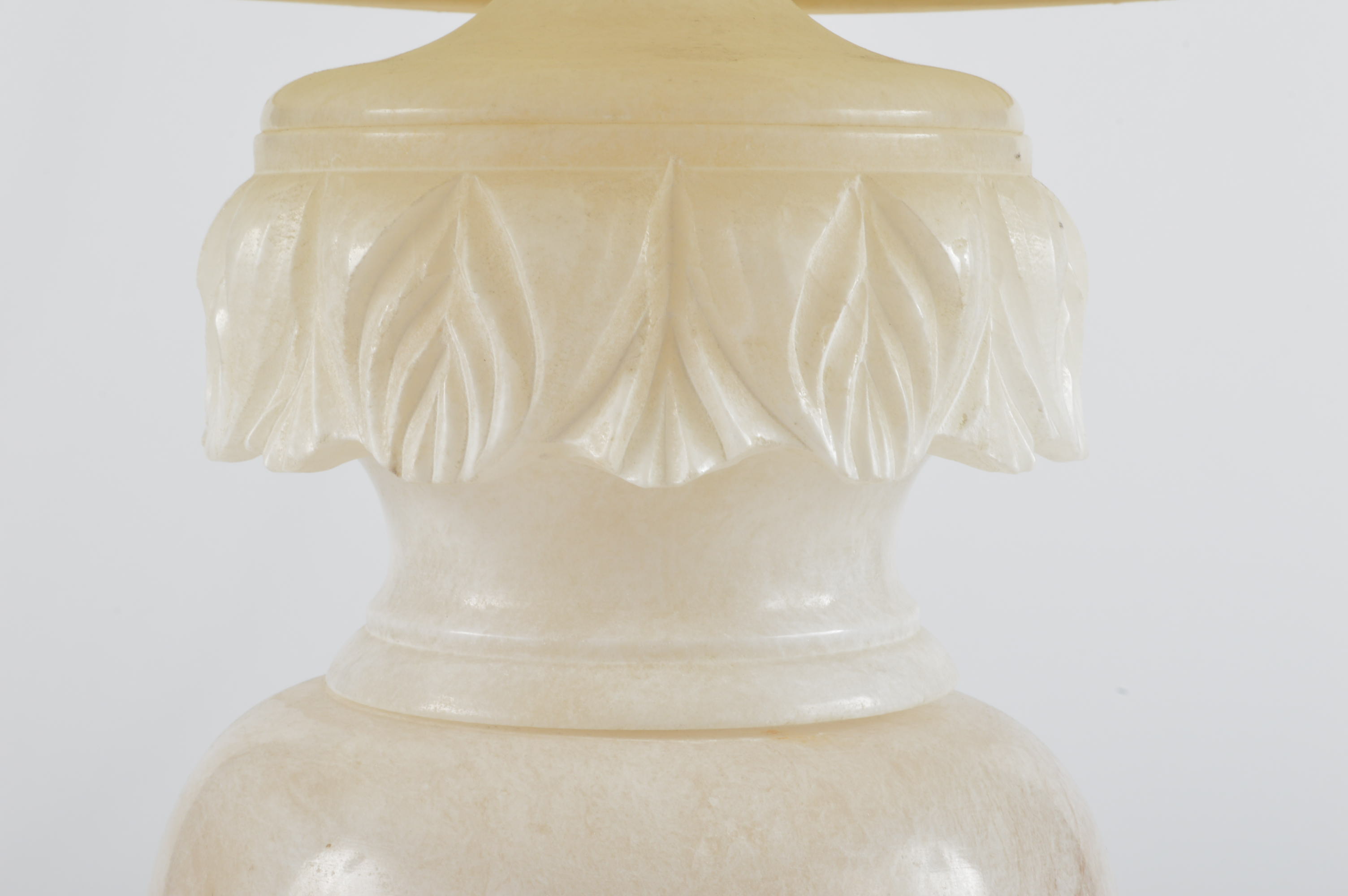 White Alabaster Lamp