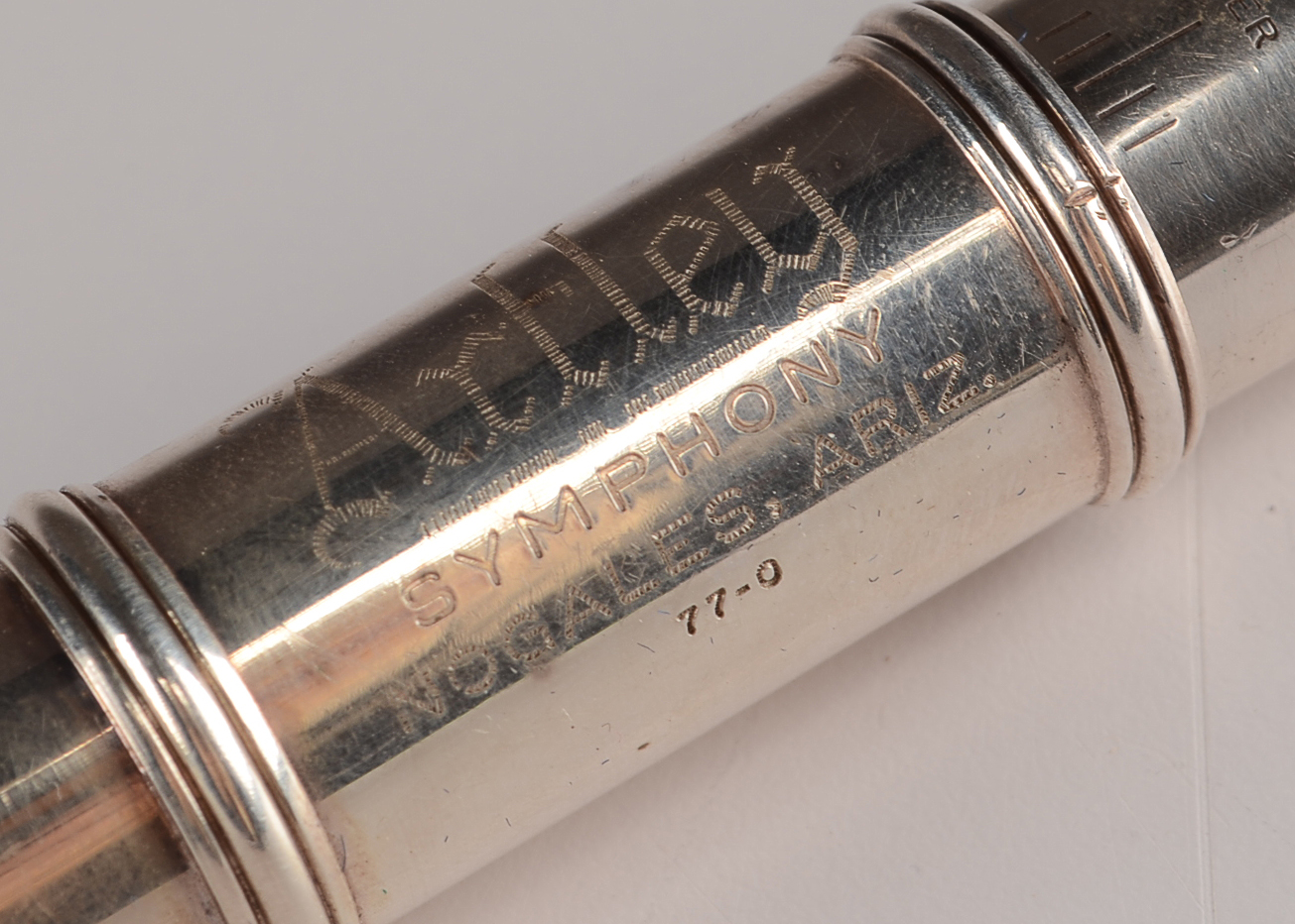 1960s Artley Silver Flute