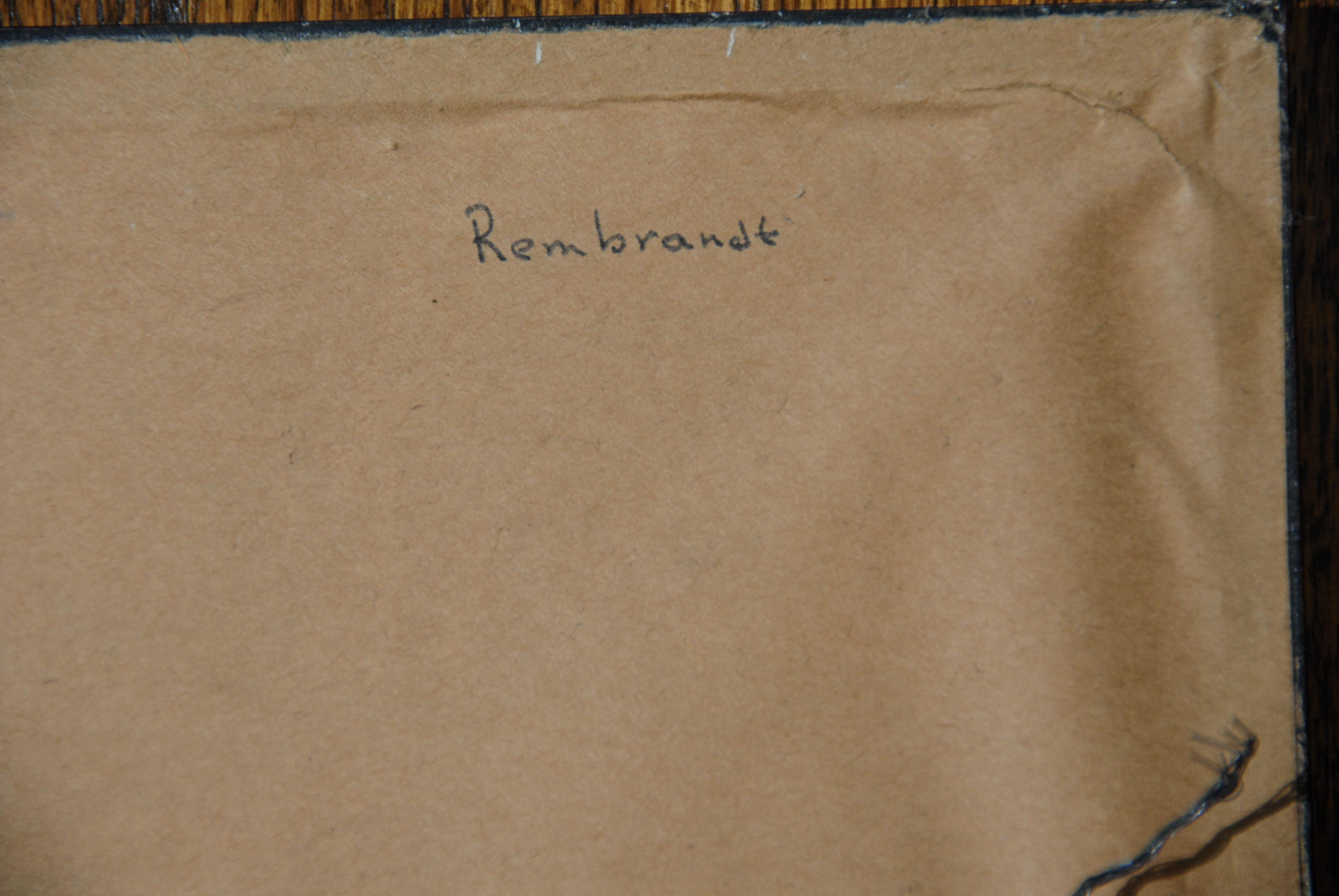 Durand Heliogravure of Rembrandt's Etched Landscape "Omval" 1643 