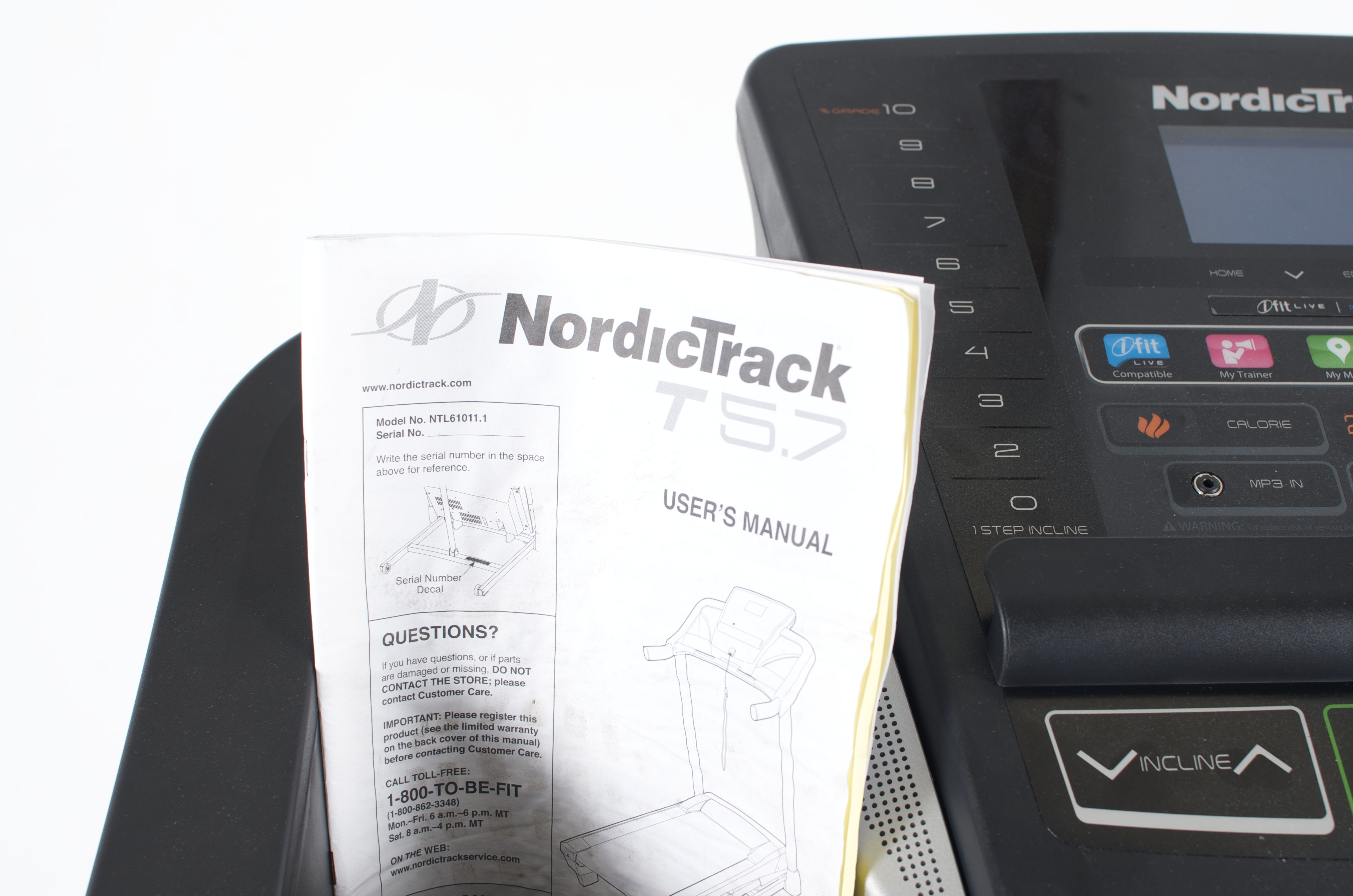2013 NordicTrack T5.7 Treadmill