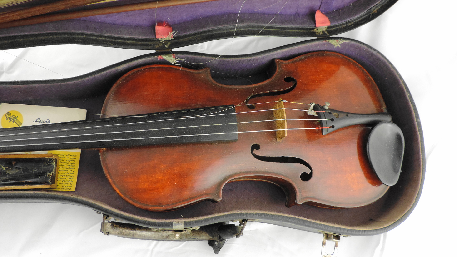 Vintage Violin with Case