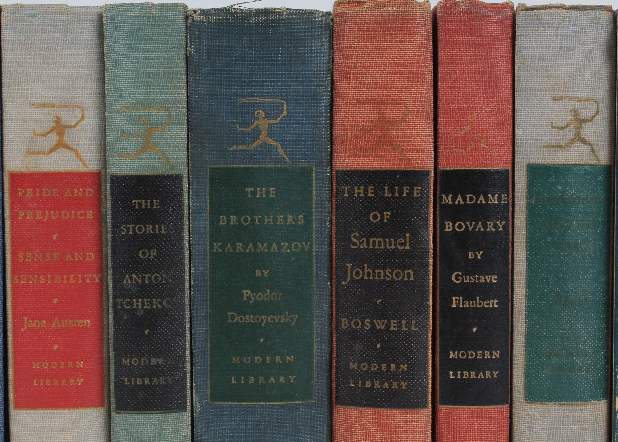 Assorted Vintage Hardcovers from The Modern Library Classics