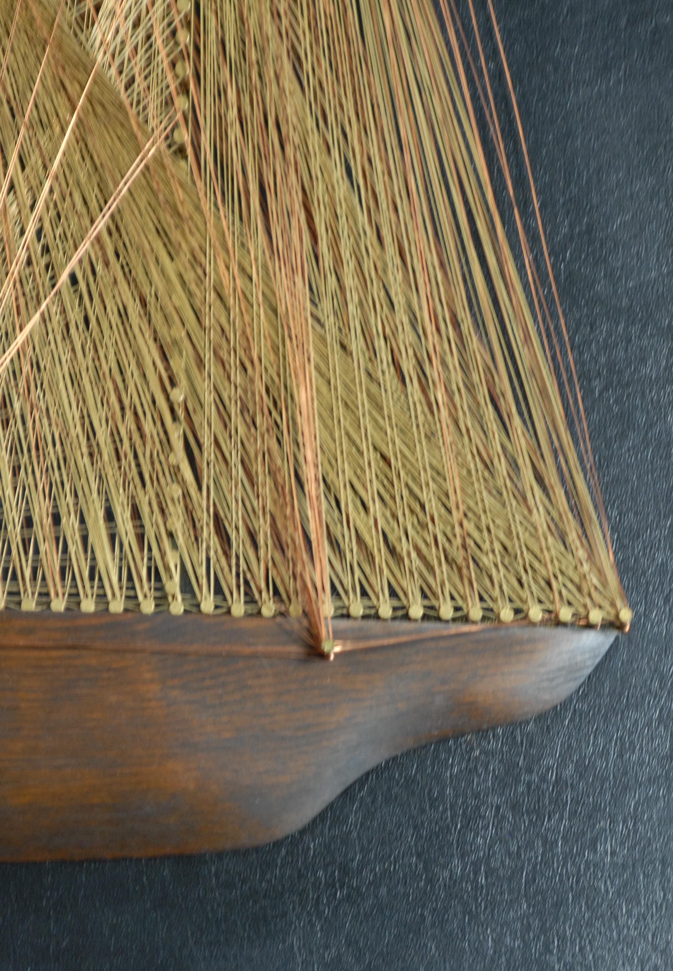 Creative Strings "Two Mast Spinnaker" Original by John M. Barton