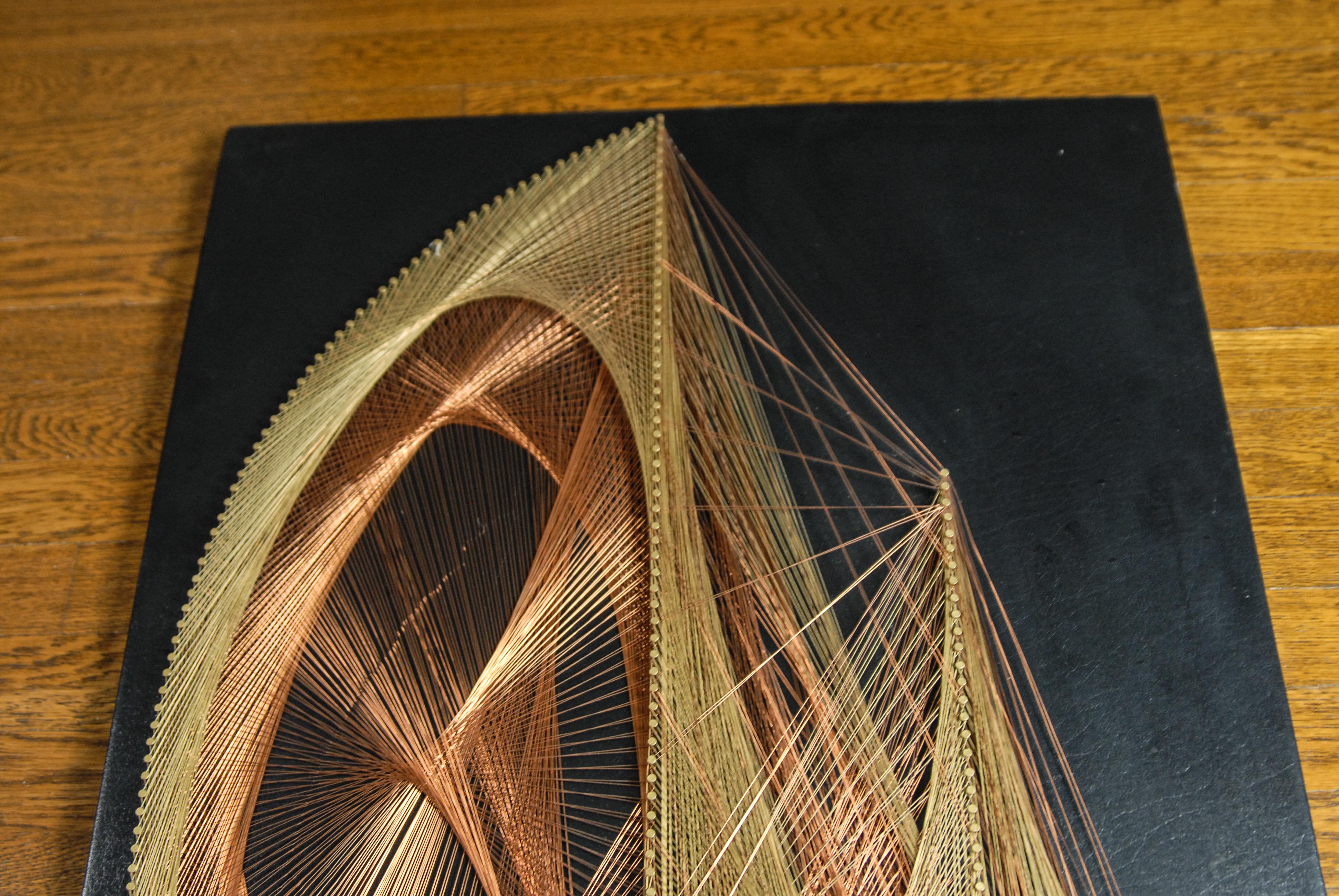 Creative Strings "Two Mast Spinnaker" Original by John M. Barton