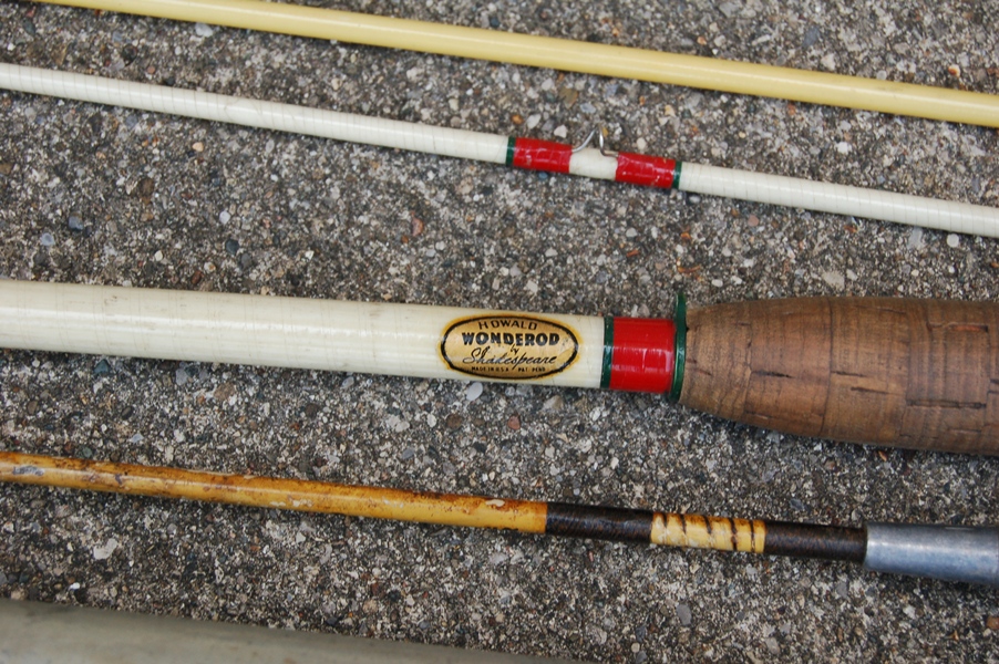 Vintage Fishing Rods Including Shakespeare