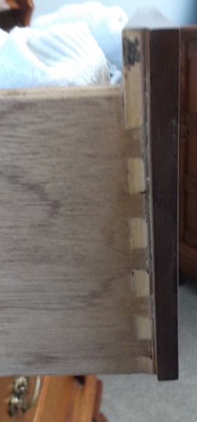 Lexington Reproduction Victorian Style Oak Lingerie Vanity Chest 