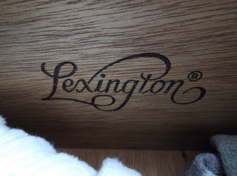 Lexington Reproduction Victorian Style Oak Lingerie Vanity Chest 