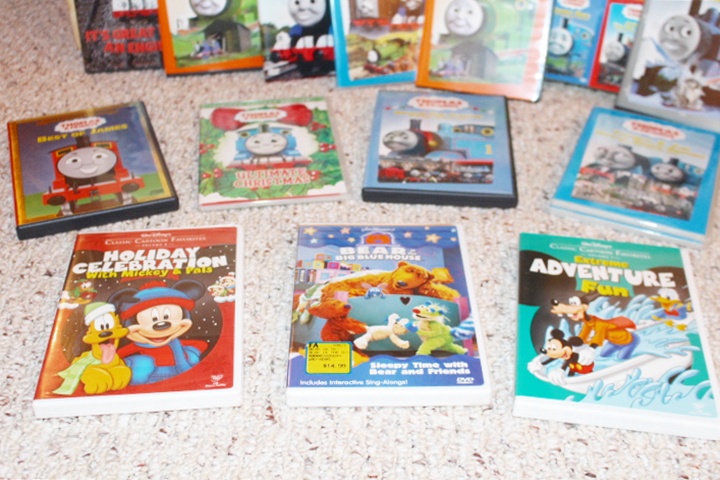Thomas The Tank Engine & Disney DVD Collection