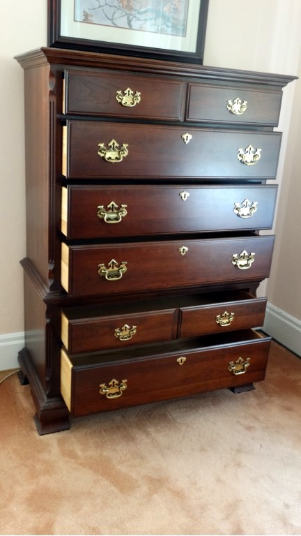 Pennsylvania Classics Cherry Highboy Chest of Drawers