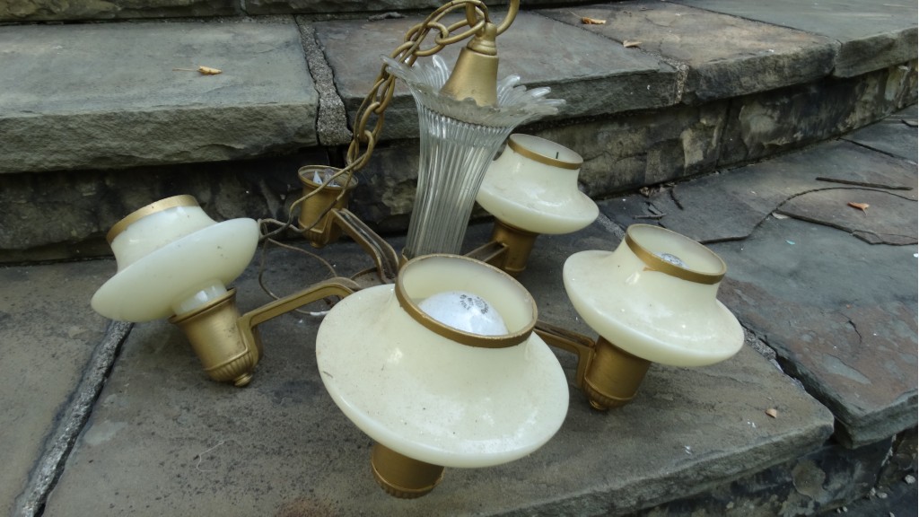 Vintage and Antique Chandeliers Fix-Up Lot