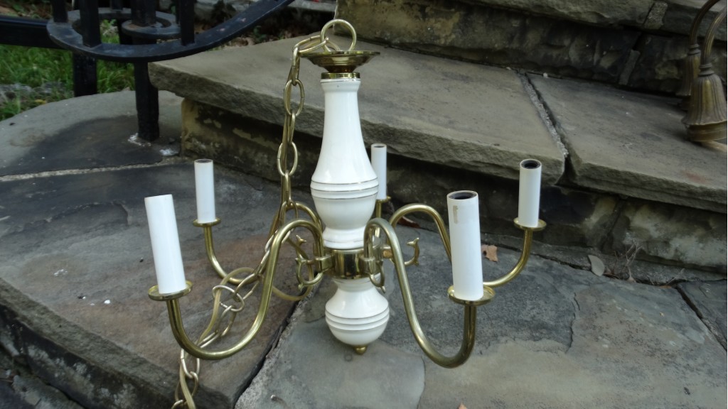 Vintage and Antique Chandeliers Fix-Up Lot
