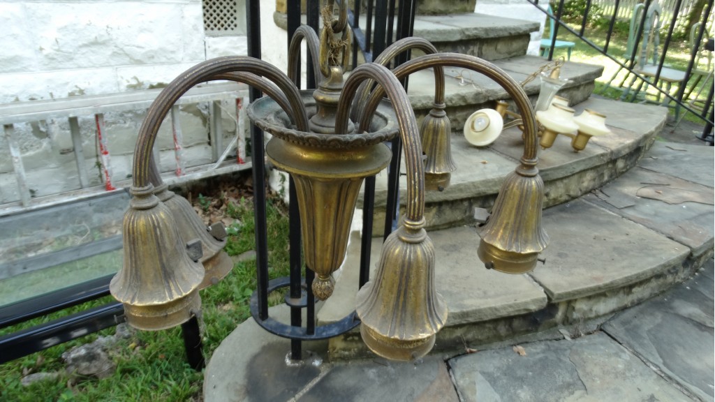 Vintage and Antique Chandeliers Fix-Up Lot