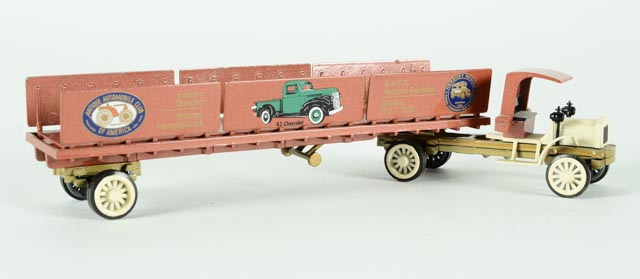 Collection of Winross Semi Truck Railroad Display Models