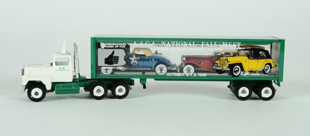 Collection of Winross Semi Truck Railroad Display Models