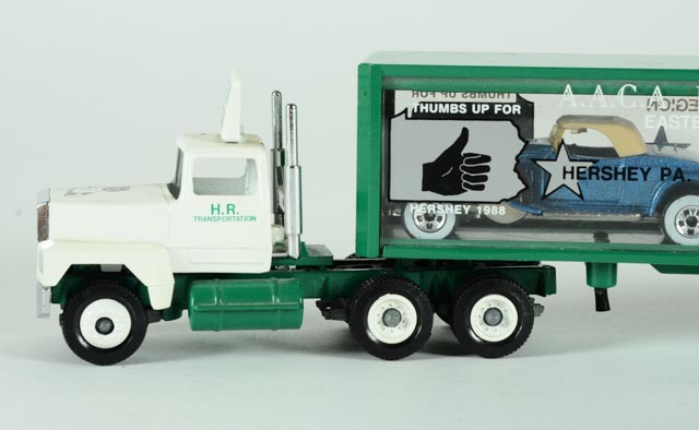 Collection of Winross Semi Truck Railroad Display Models