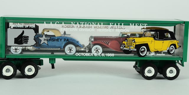 Collection of Winross Semi Truck Railroad Display Models