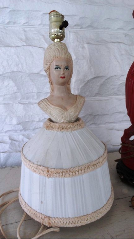 Pair of Vintage Figural Table Lamps