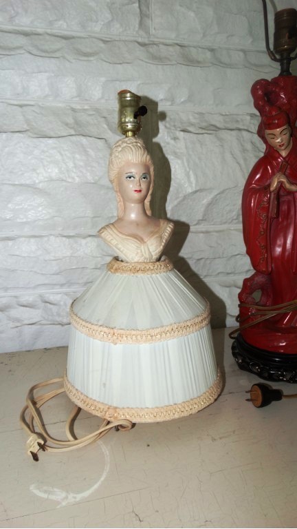 Pair of Vintage Figural Table Lamps